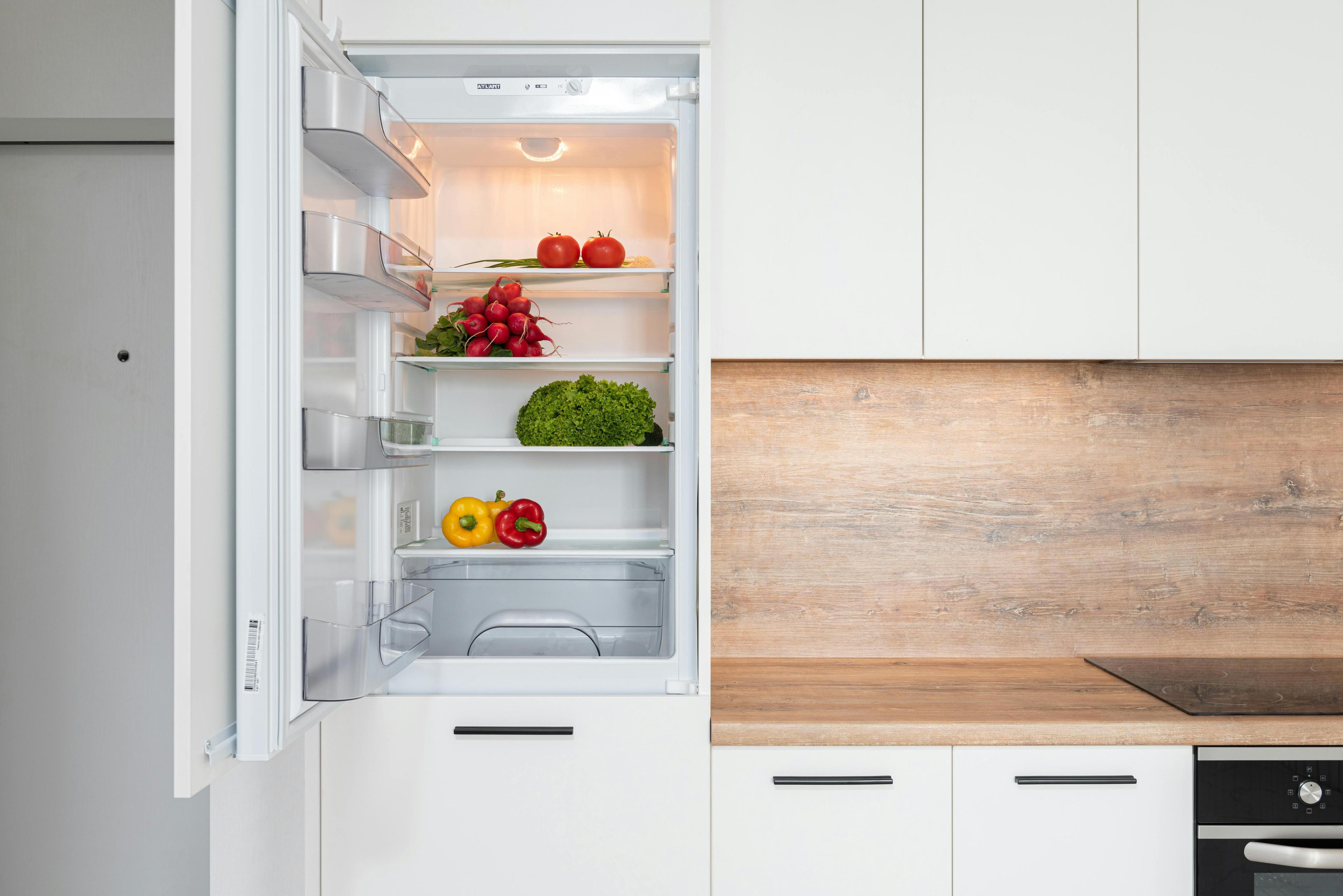 Einbauschrank in Weiß
